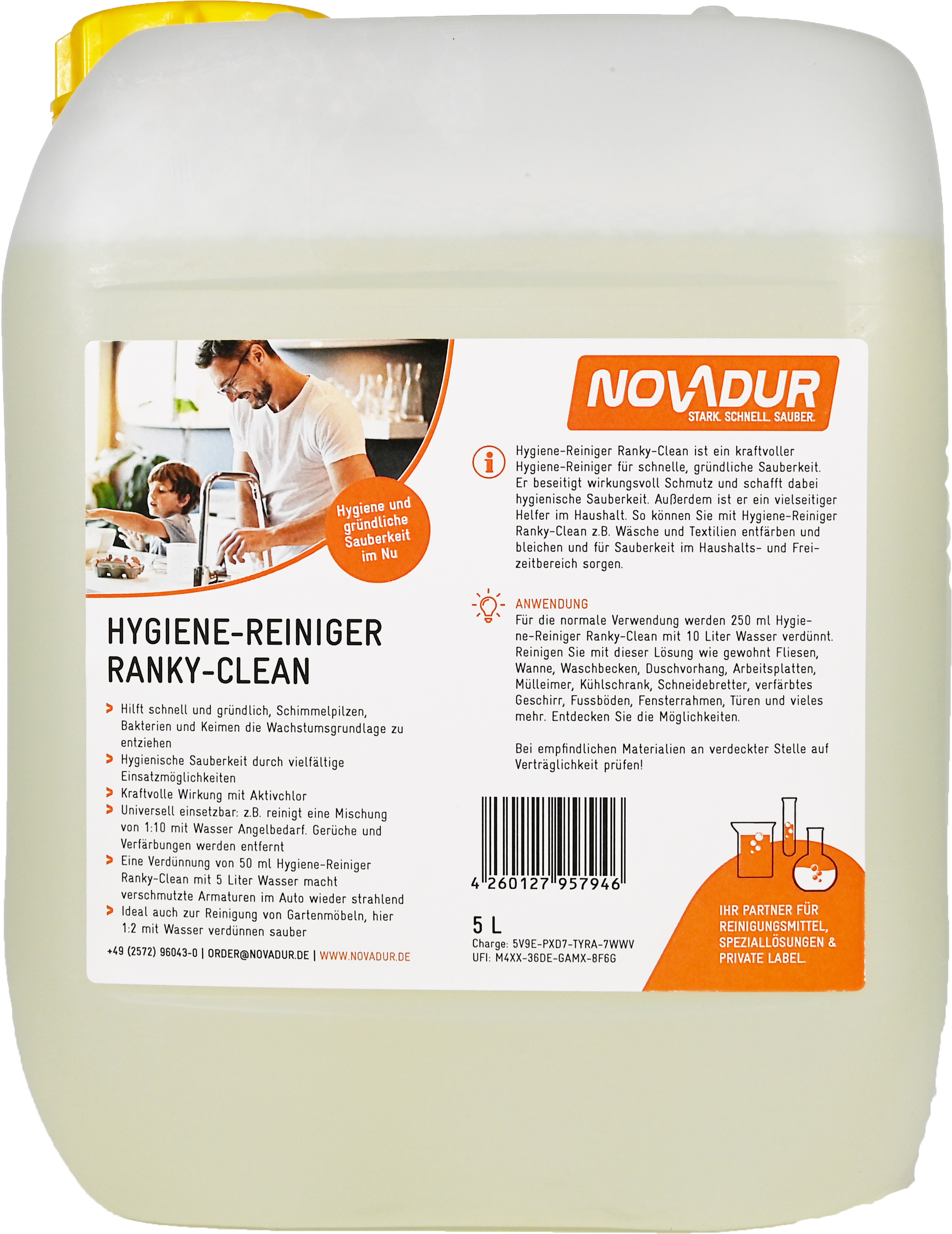 Hygienereiniger Ranky Clean Hygienereiniger Ranky Clean