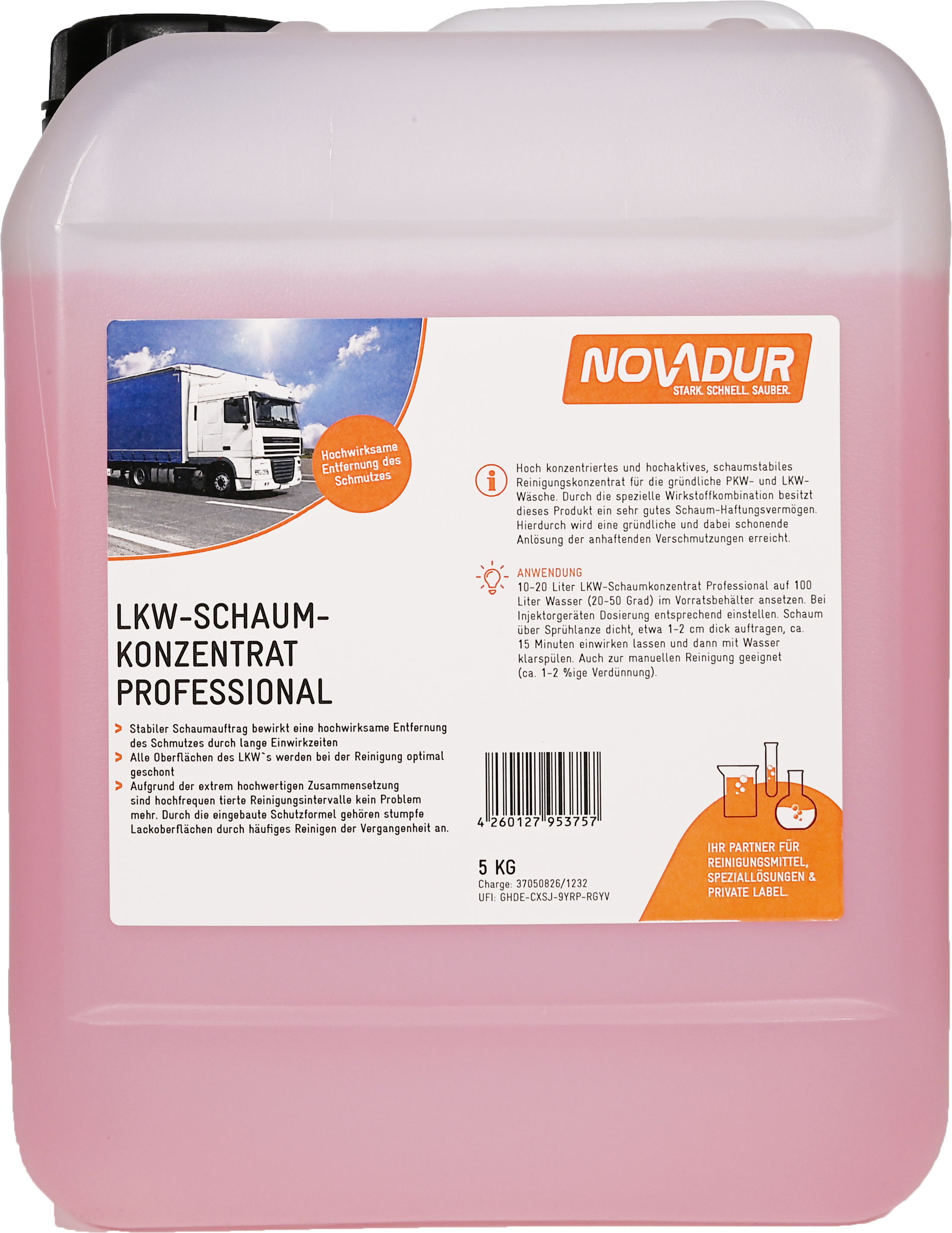 LKW-Schaumkonzentrat Professional