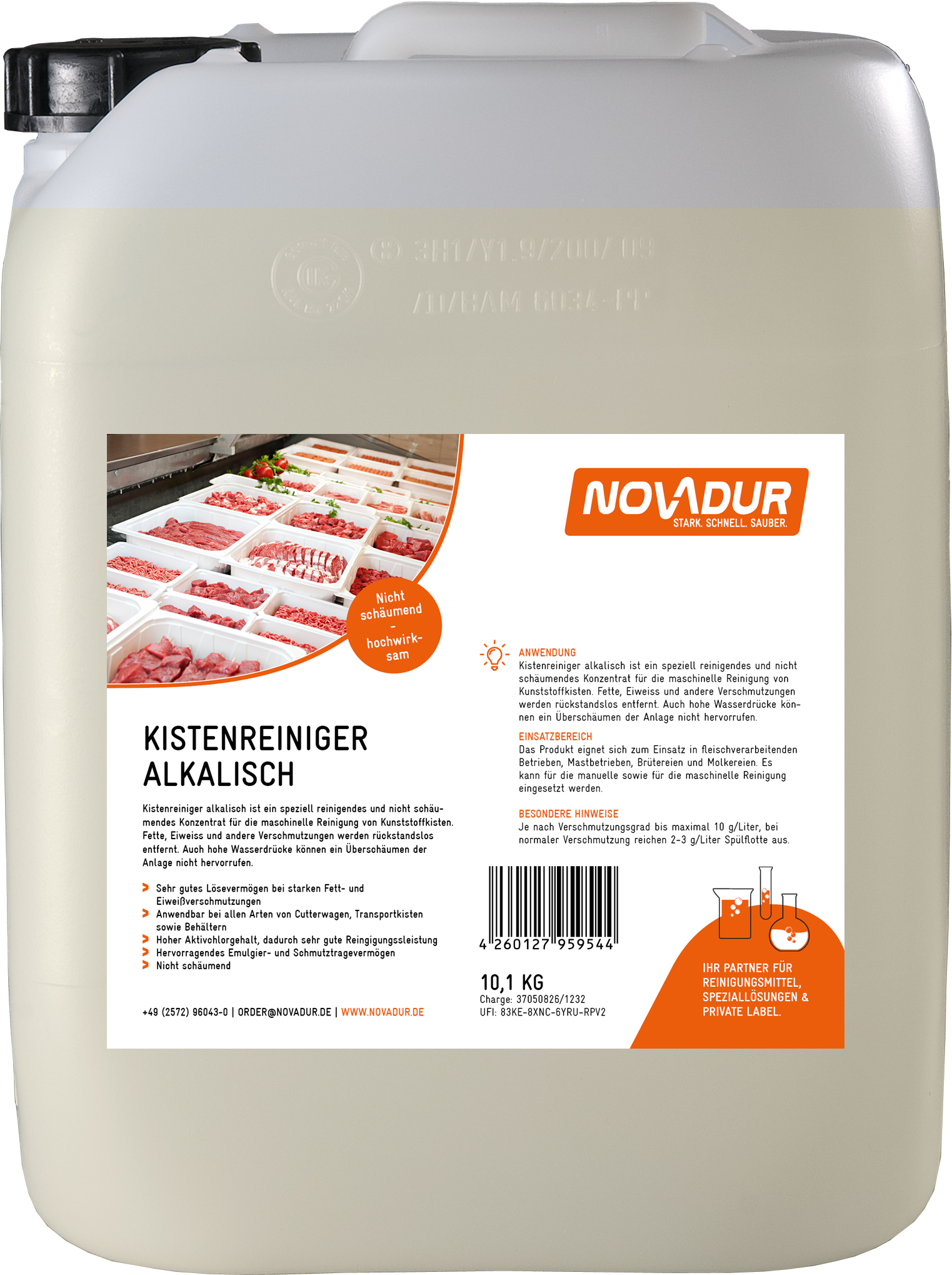 Kistenreiniger alkalisch