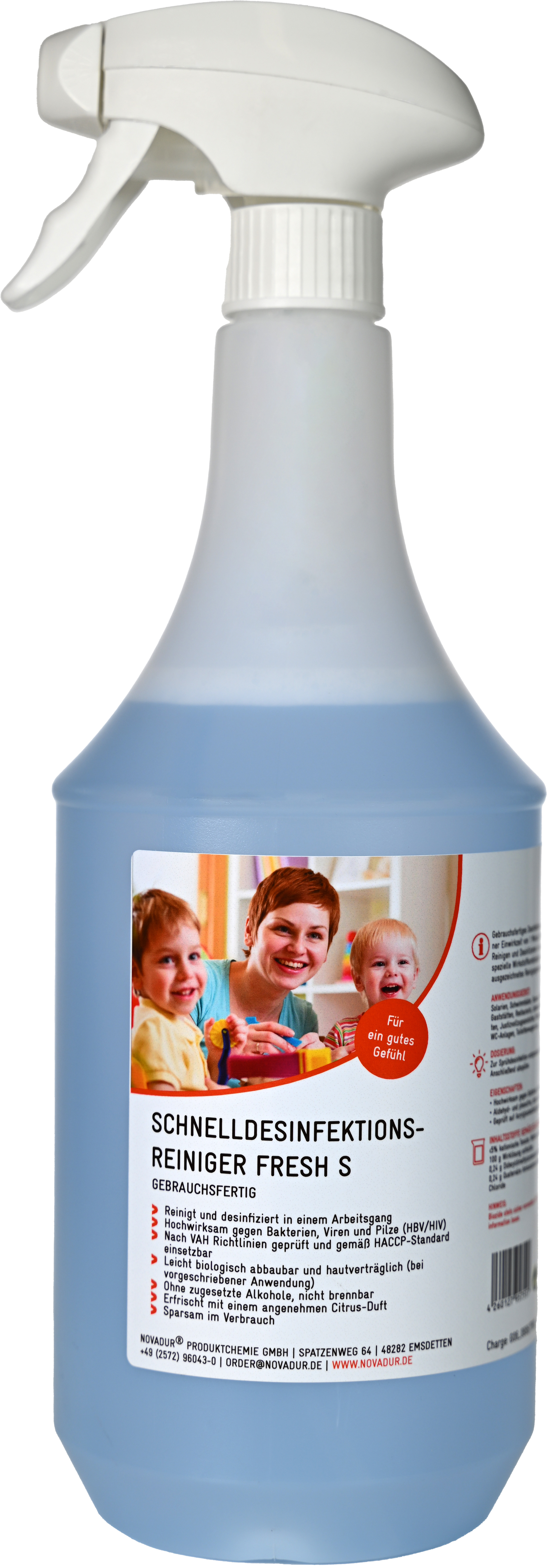 Schnelldesinfektionsreiniger Fresh S (gebrauchsfertig)
