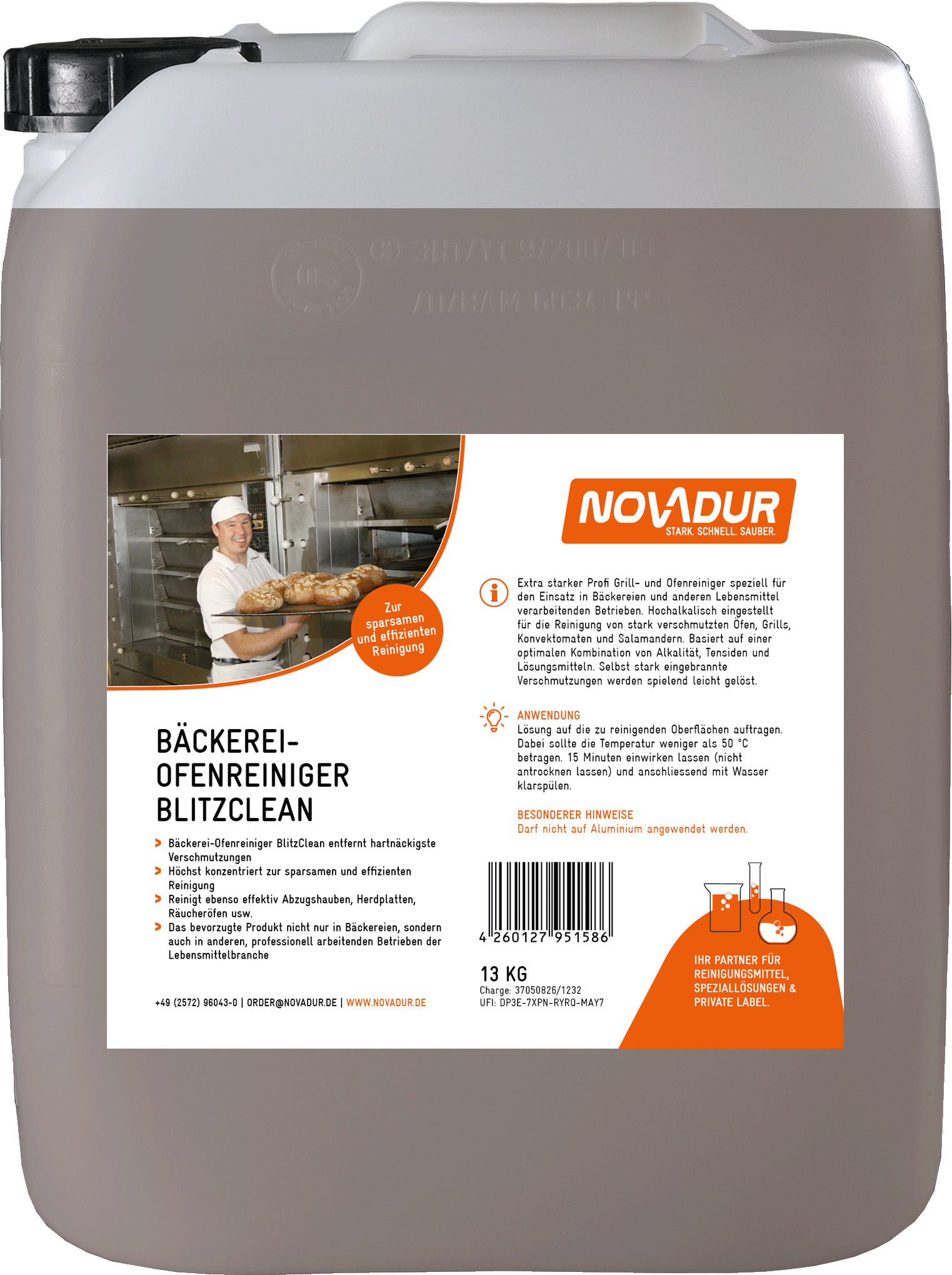 Bäckerei-Ofenreiniger BlitzClean Bäckerei-Ofenreiniger BlitzClean