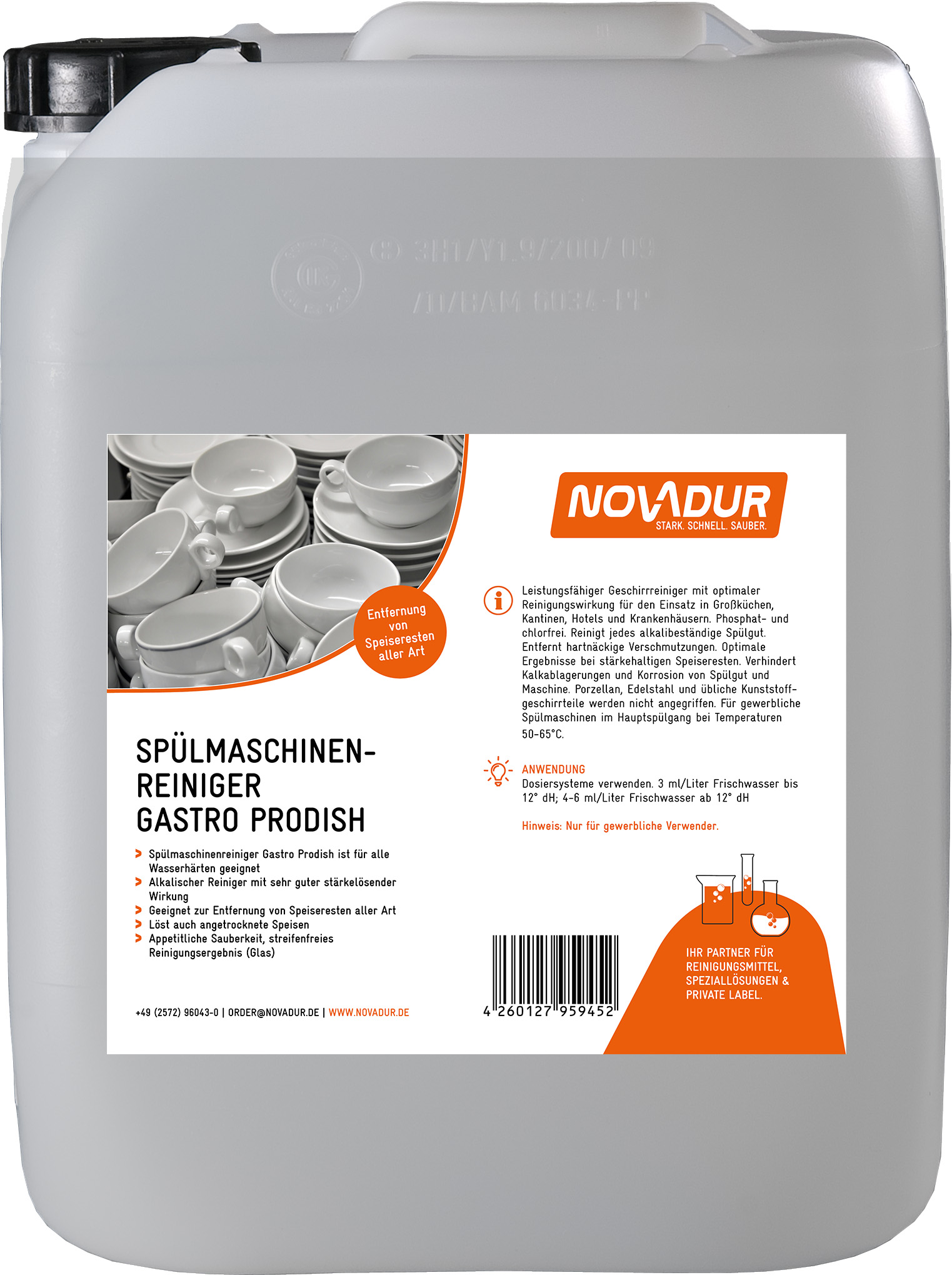 Spülmaschinenreiniger Gastro Prodish