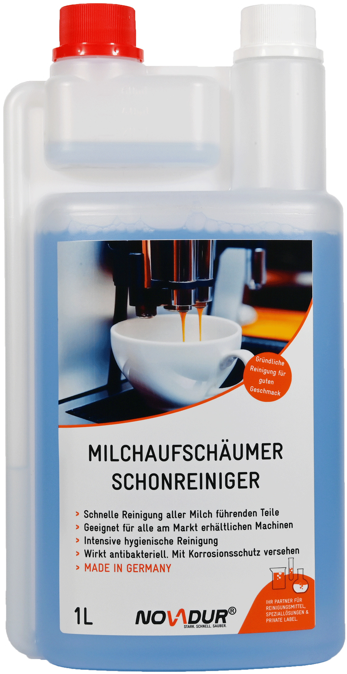 Milchaufschäumer Schonreiniger