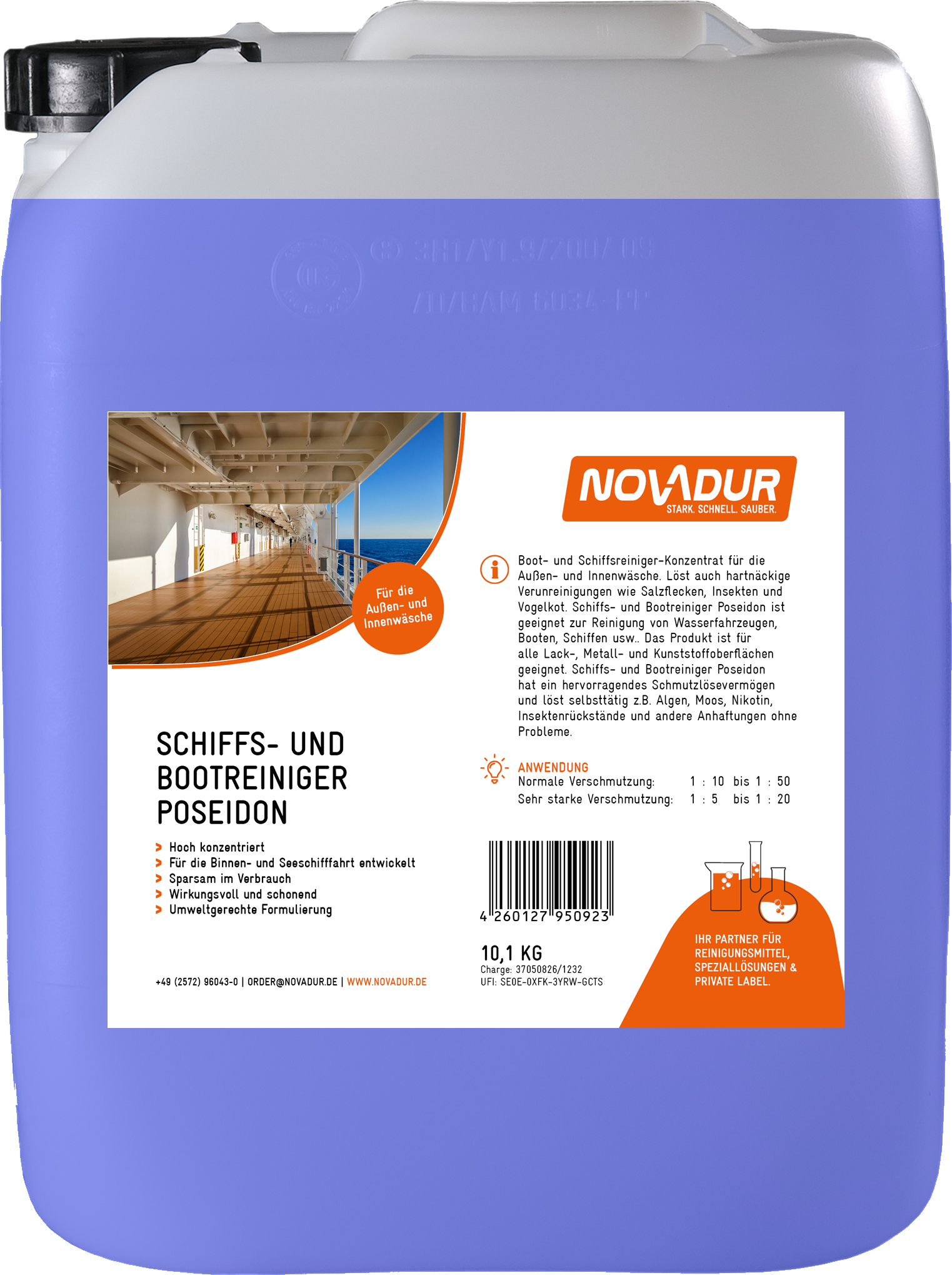 Schiffs- und Bootreiniger Poseidon Schiffs- und Bootreiniger Poseidon