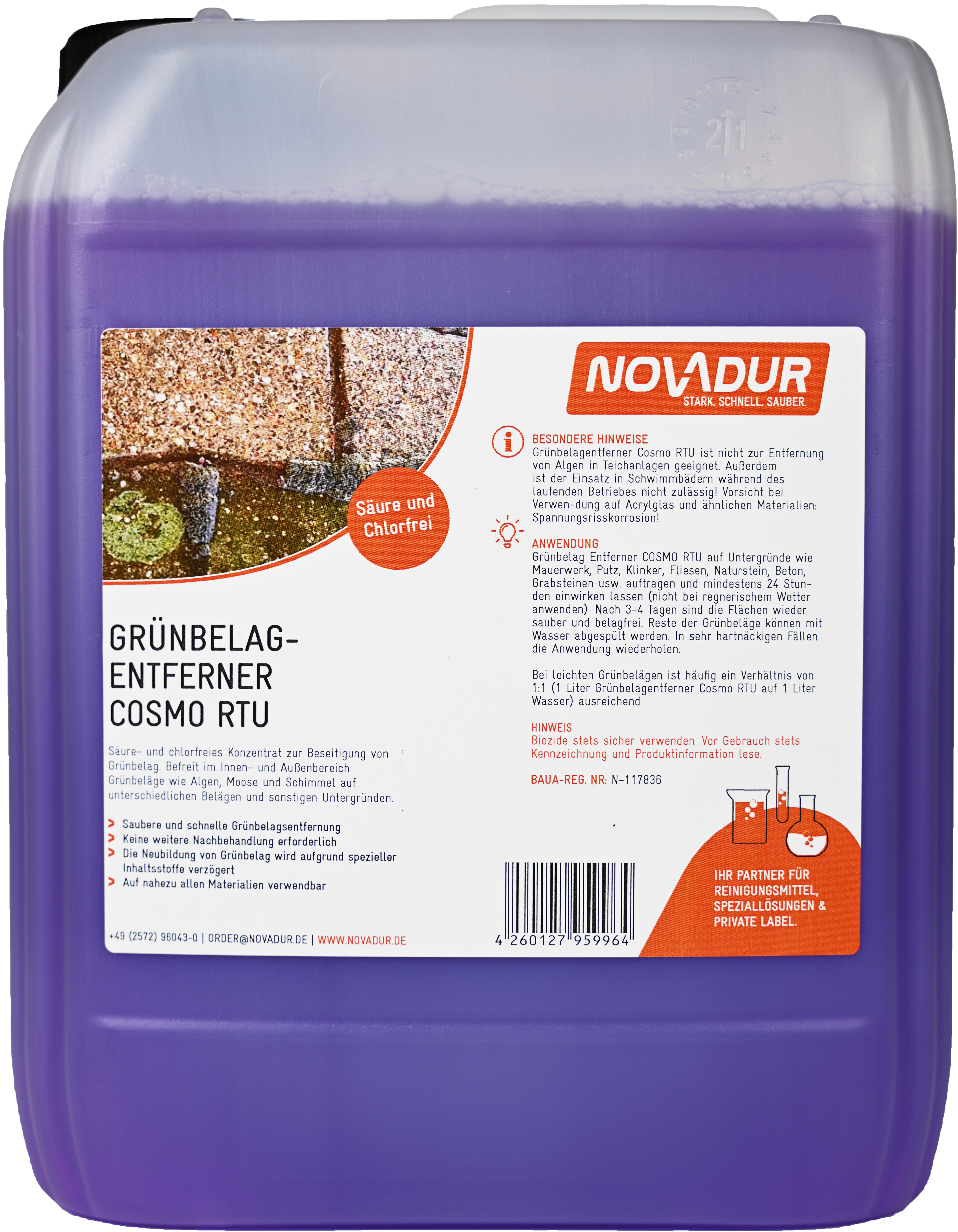 Grünbelag Entferner Cosmo RTU Grünbelag Entferner Cosmo RTU