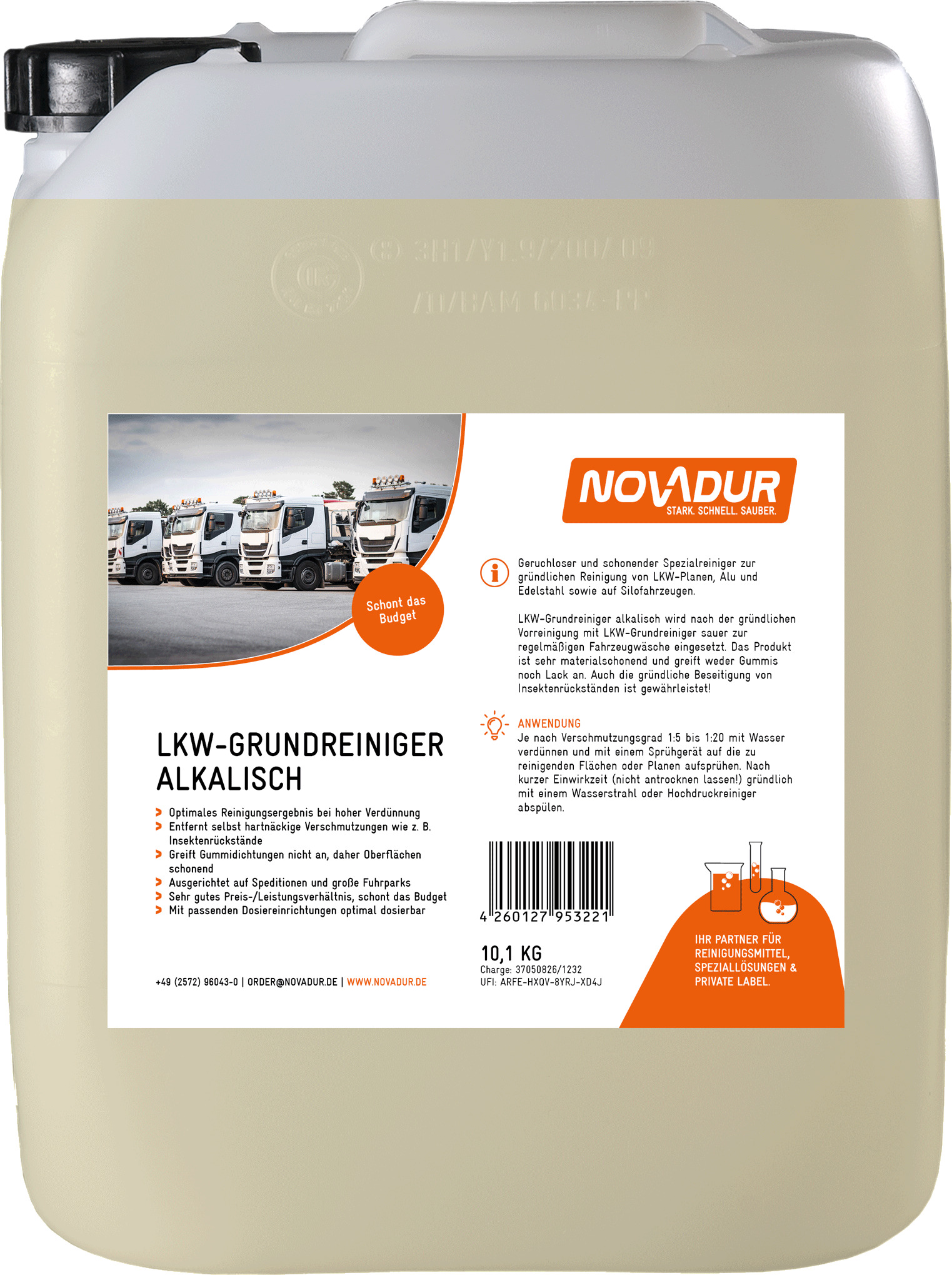 LKW-Grundreiniger alkalisch