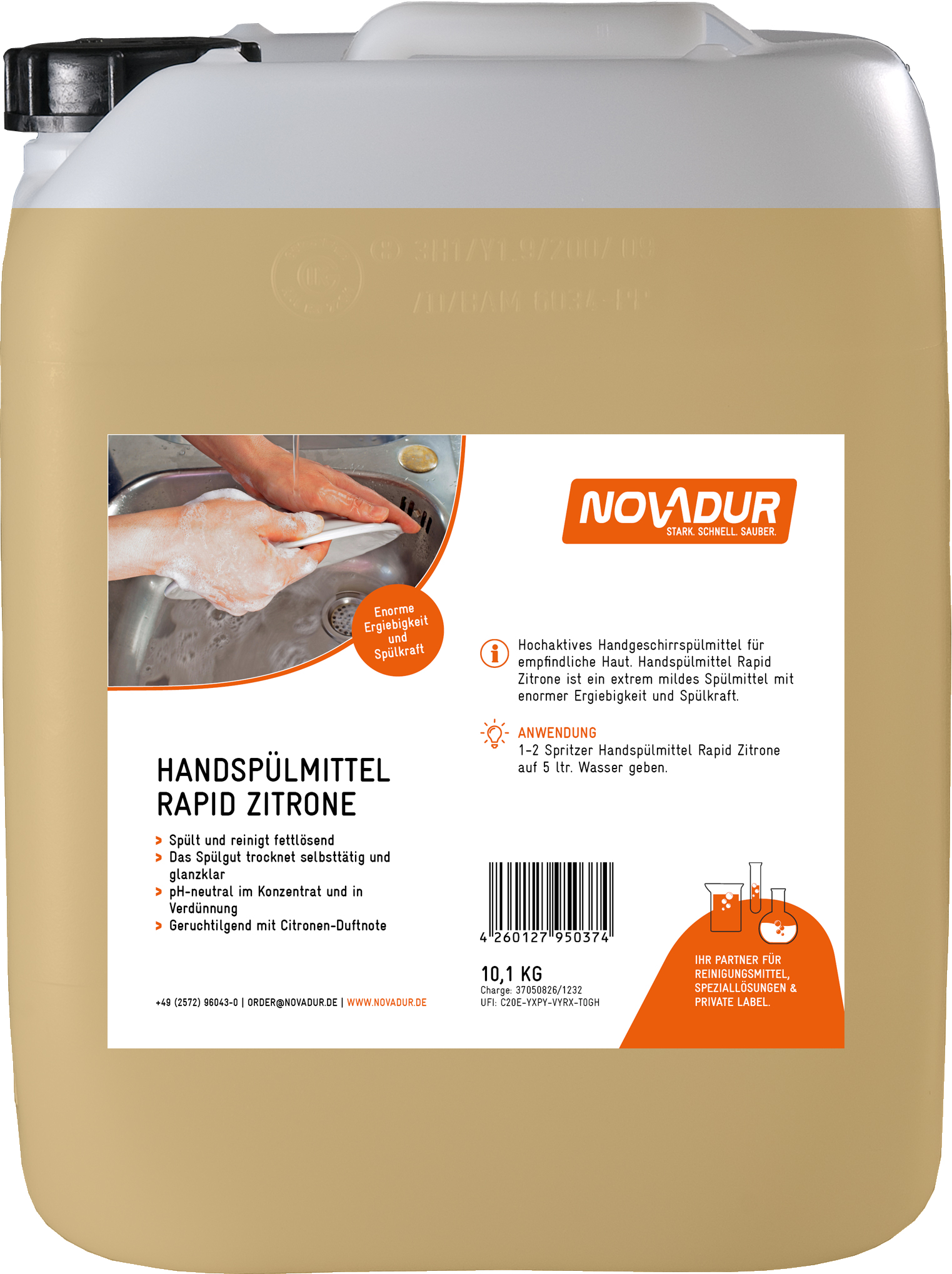 Handspülmittel Rapid Zitrone Handspülmittel Rapid Zitrone