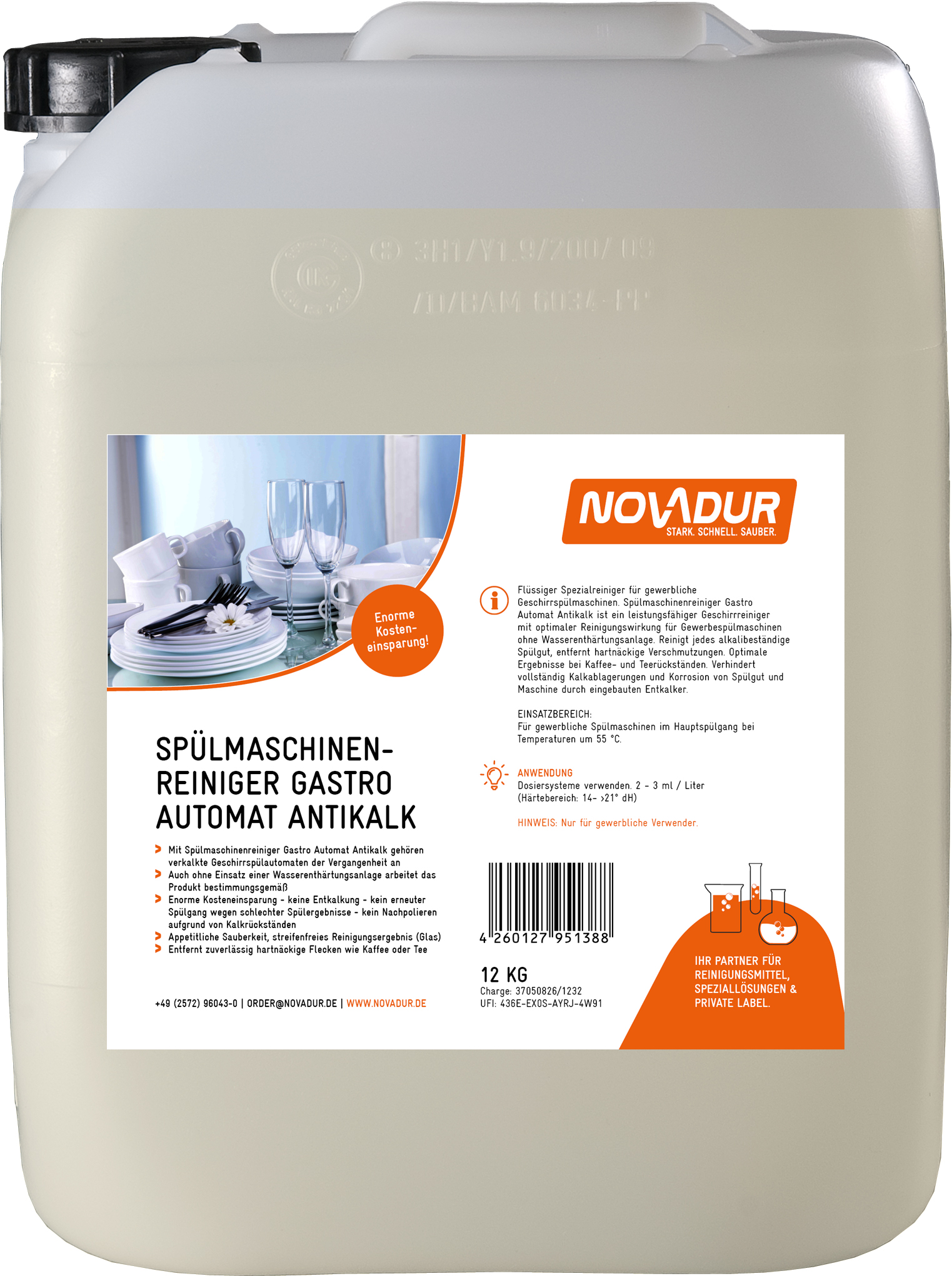 Spülmaschinenreiniger Gastro Automat Antikalk Spülmaschinenreiniger Gastro Automat Antikalk