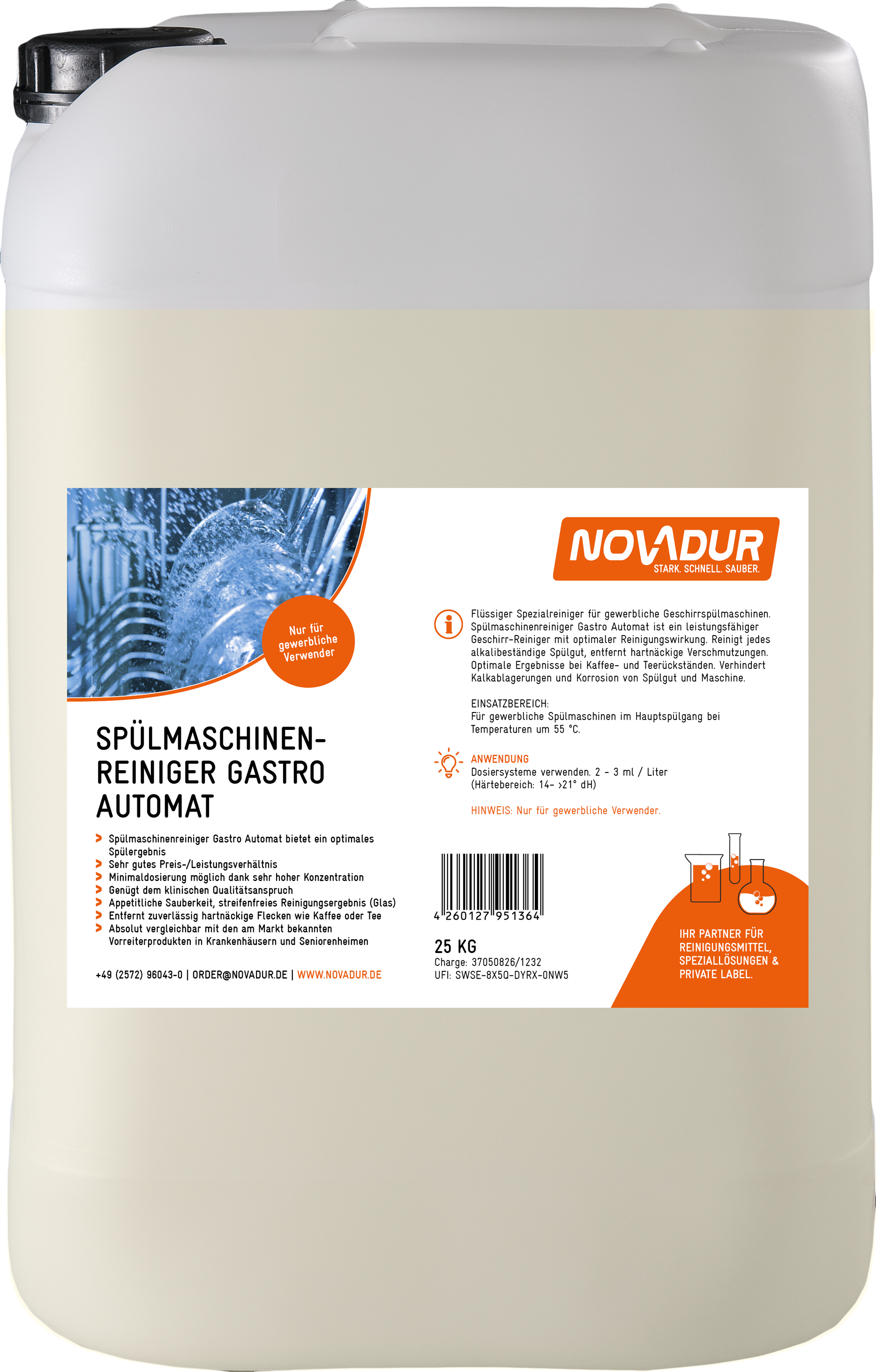 Spülmaschinenreiniger Gastro Automat Spülmaschinenreiniger Gastro Automat