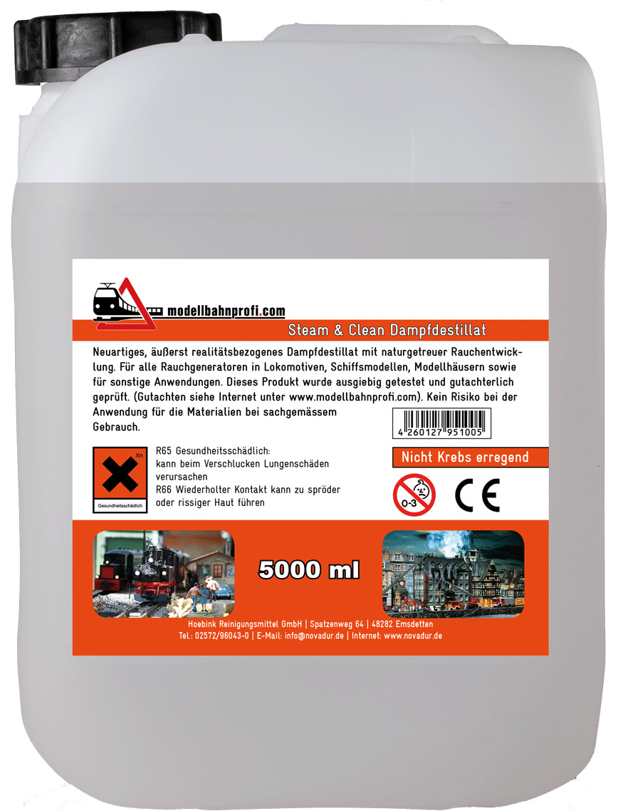 Steam & Clean Dampfdestillat Steam & Clean Dampfdestillat