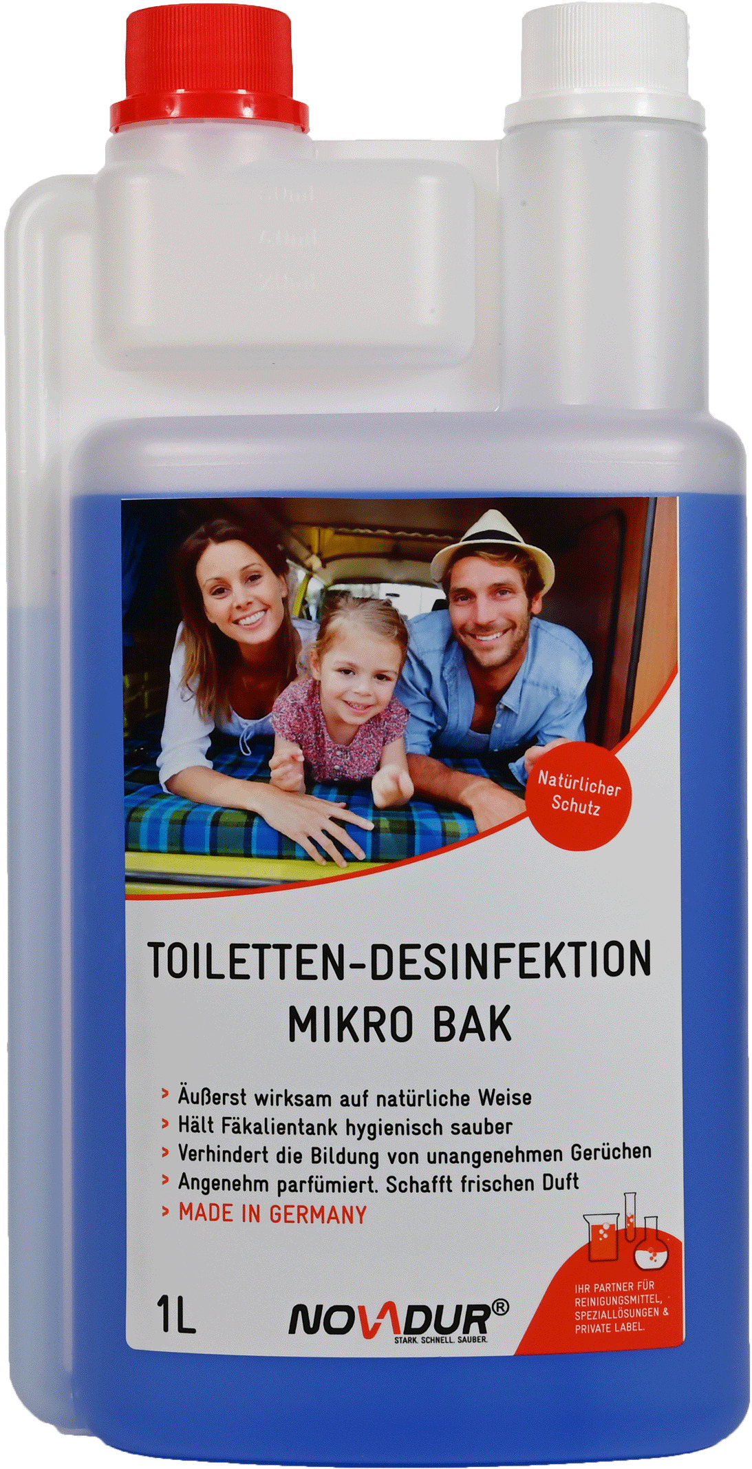 Toiletten-Desinfektion MicroBac