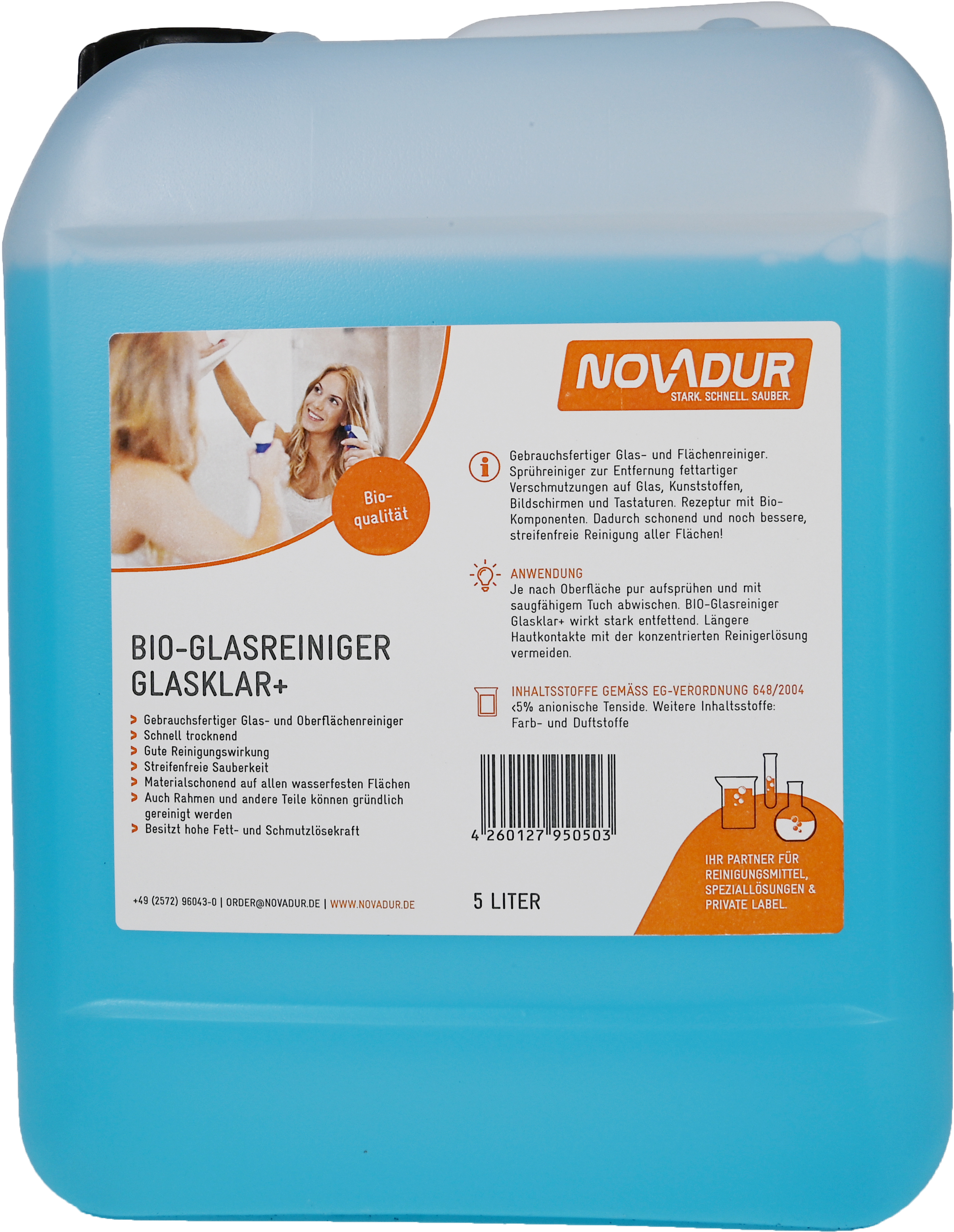 Bio-Glasreiniger Glasklar +