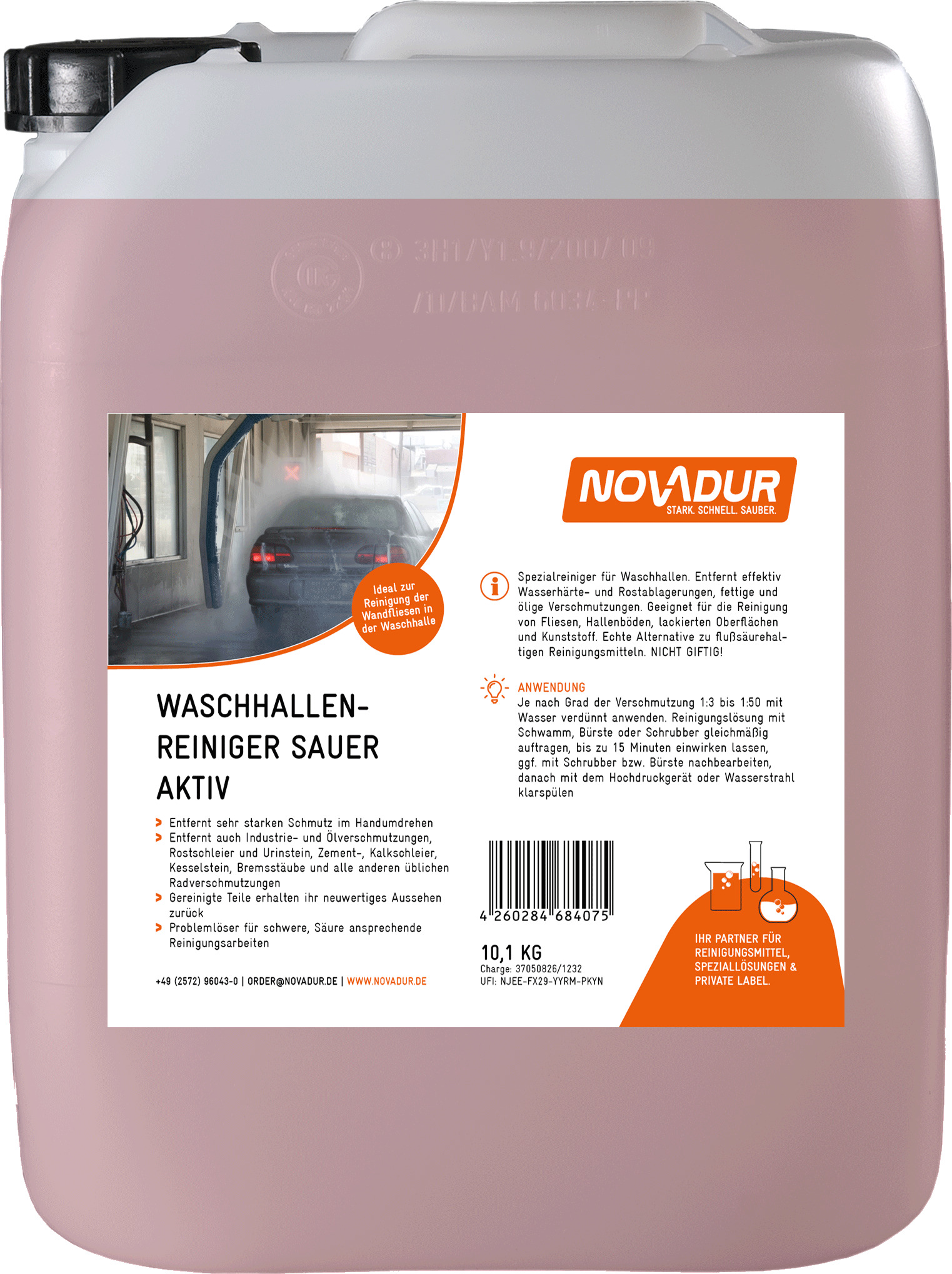 Waschhallenreiniger Sauer Aktiv Waschhallenreiniger Sauer Aktiv