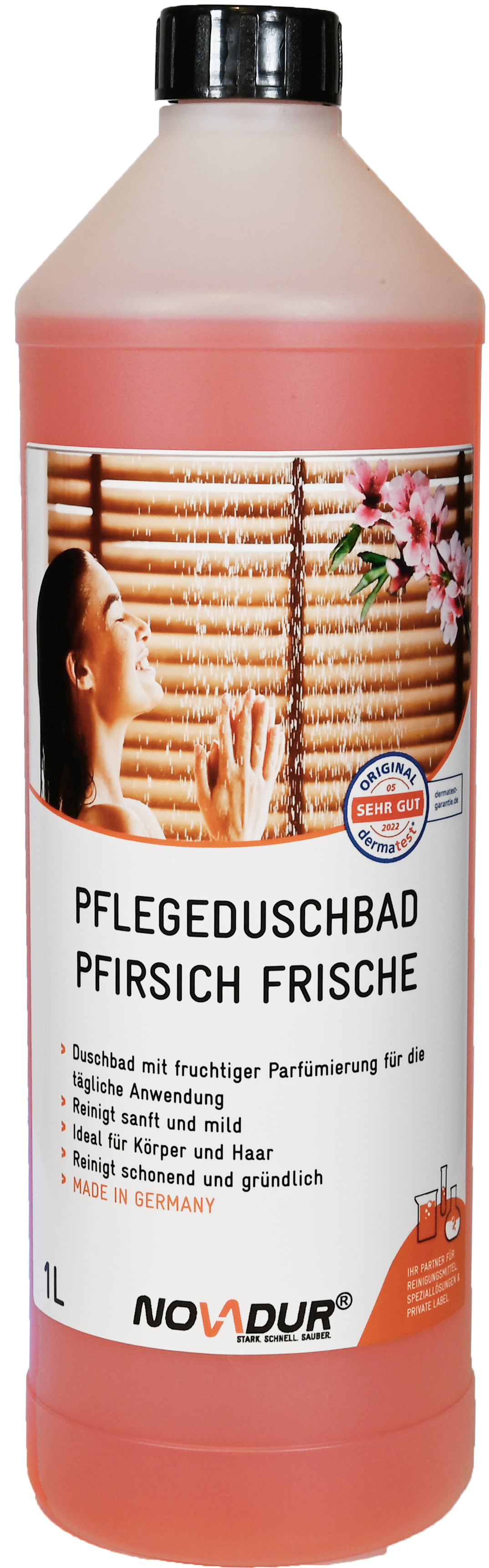 Pflegeduschbad Pfirsich Frische