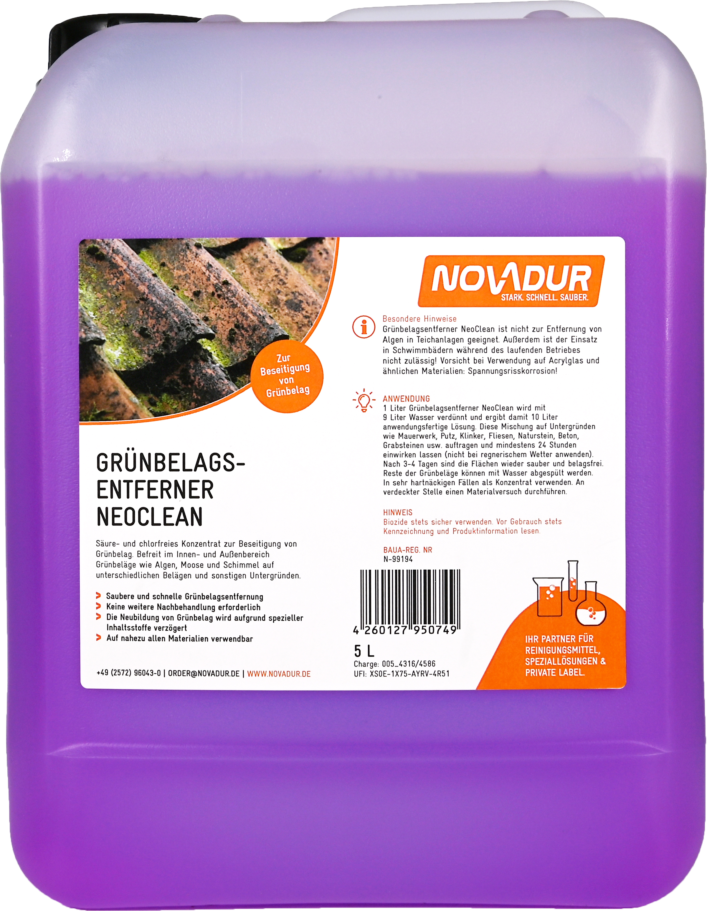 Grünbelagsentferner NeoClean Grünbelagsentferner NeoClean