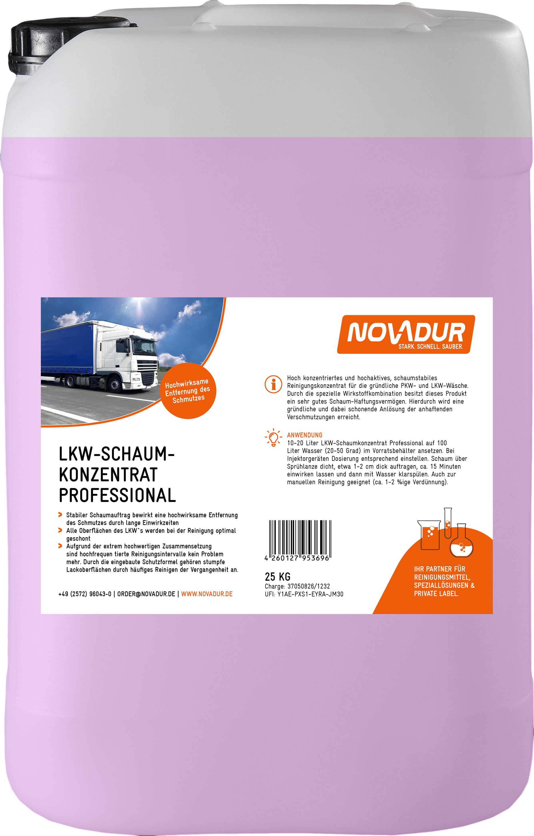 LKW-Schaumkonzentrat Professional LKW-Schaumkonzentrat Professional