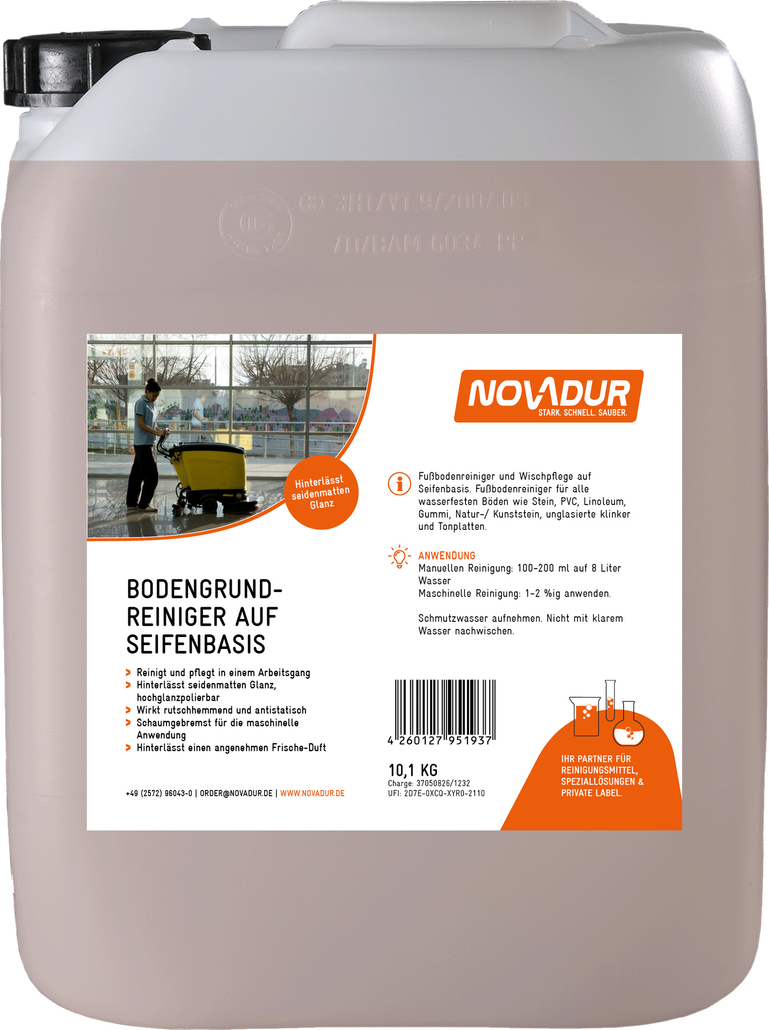 Bodengrundreiniger Seifenbasis Bodengrundreiniger Seifenbasis
