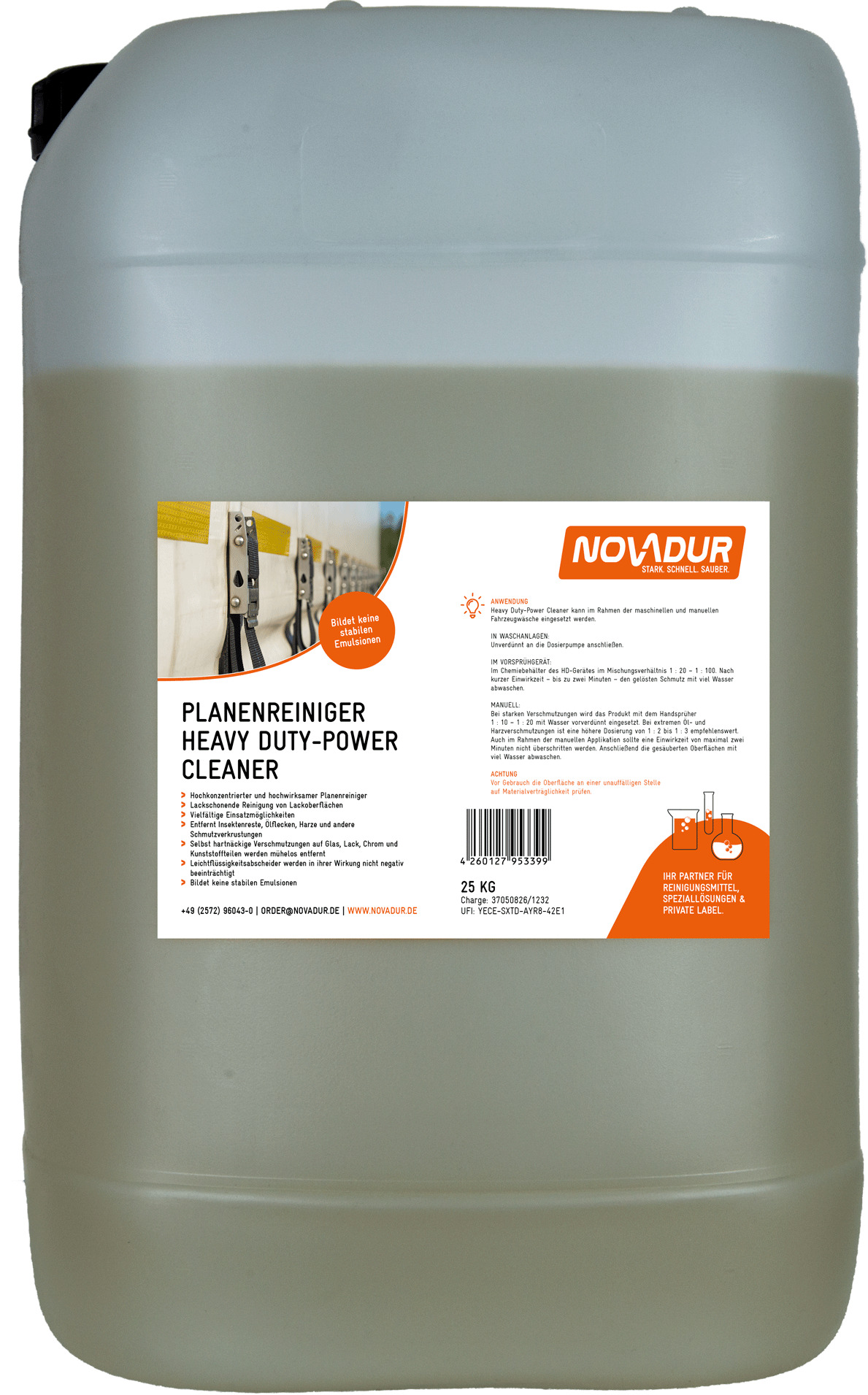 Planenreiniger Heavy Duty-Power Cleaner Planenreiniger Heavy Duty-Power Cleaner