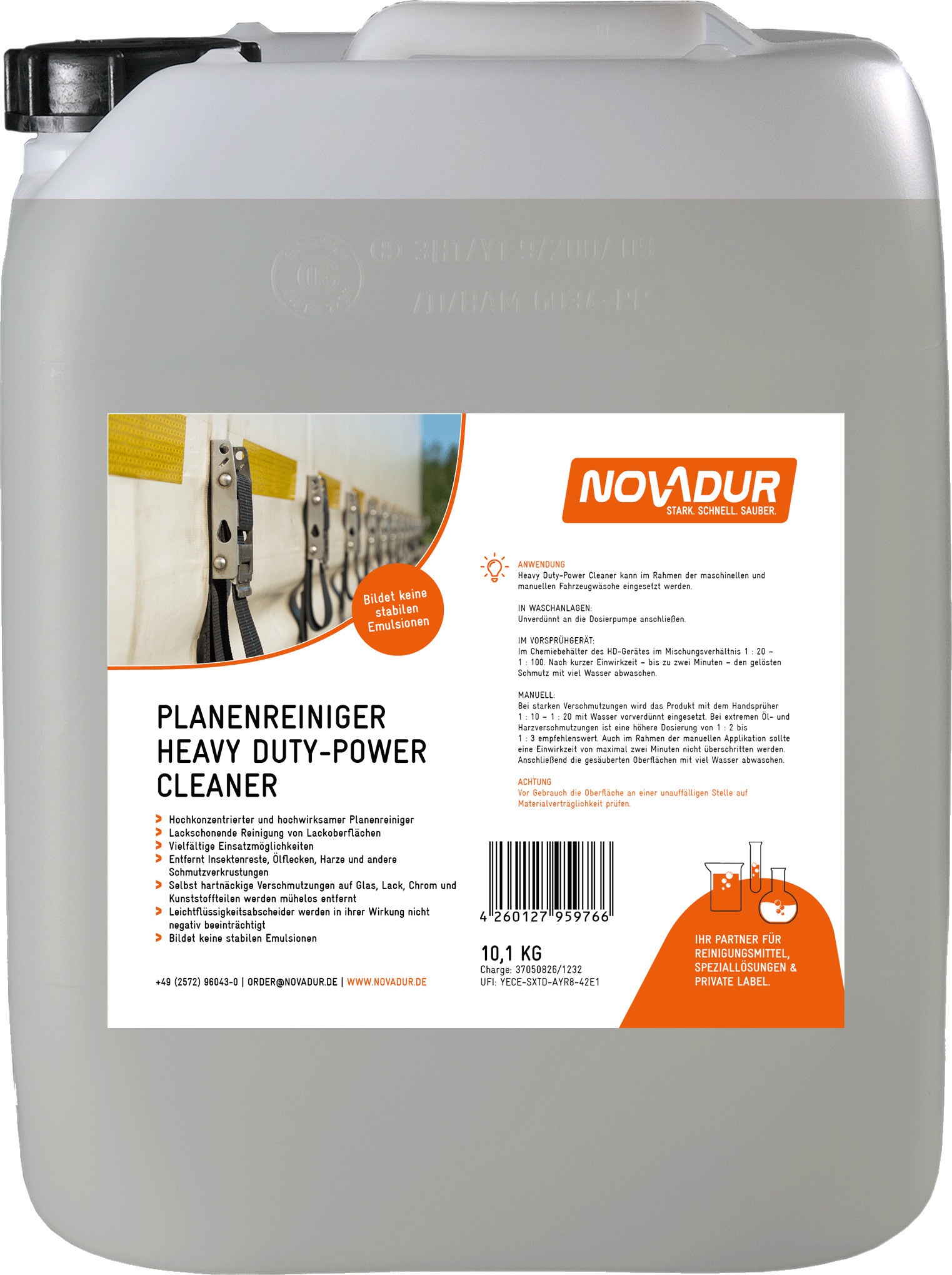 Planenreiniger Heavy Duty-Power Cleaner