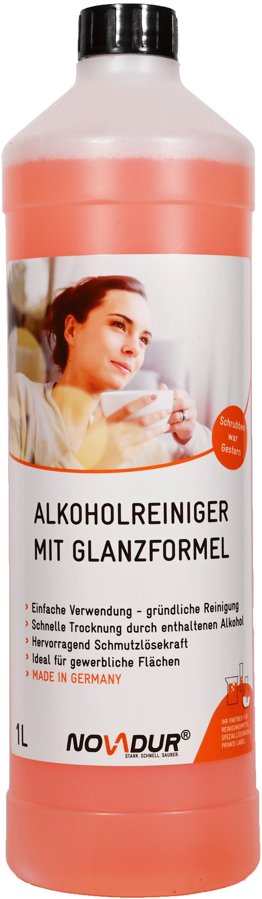 Alkoholreiniger mit Glanzformel