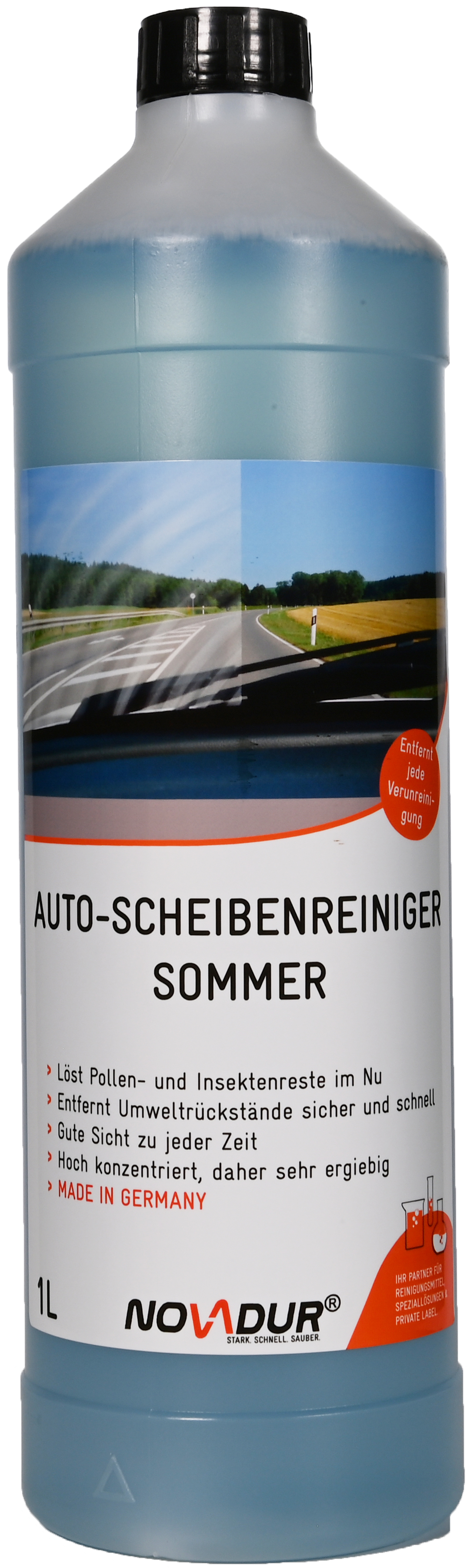 Bio Auto Scheibenreiniger für die Scheibenwaschanlage Orangenduft