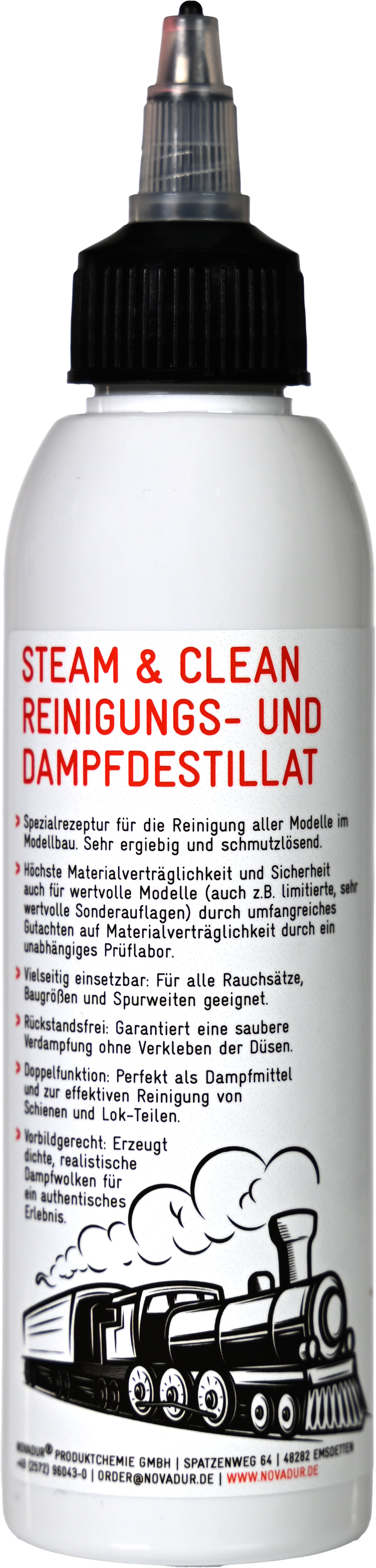 Steam & Clean Reinigungs- und Dampfdestillat "NEU"