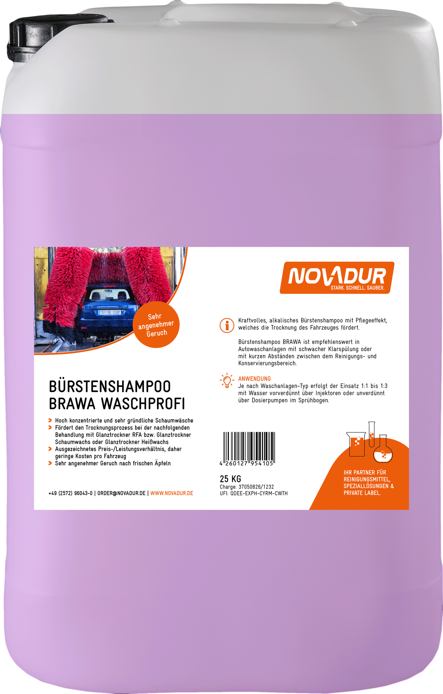 Bürstenshampoo BRAWA Waschprofi