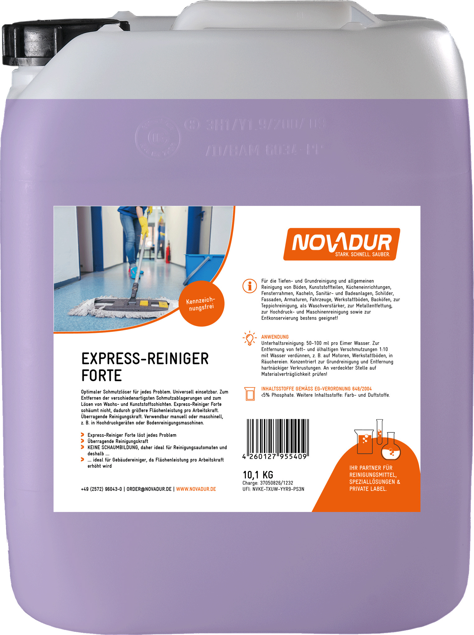 Express-Reiniger Forte (tensidfrei)