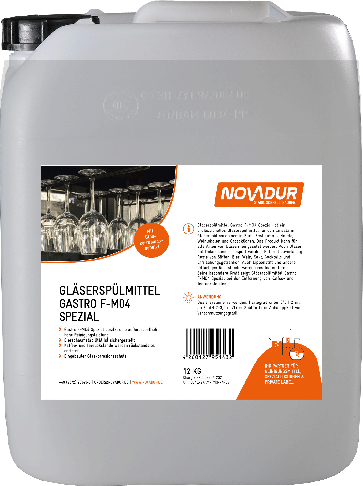 Gläserspülmittel Gastro F-M04 Spezial Gläserspülmittel Gastro F-M04 Spezial